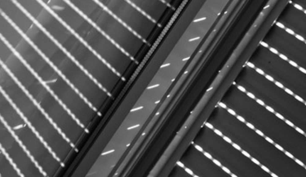 lames endommages volet