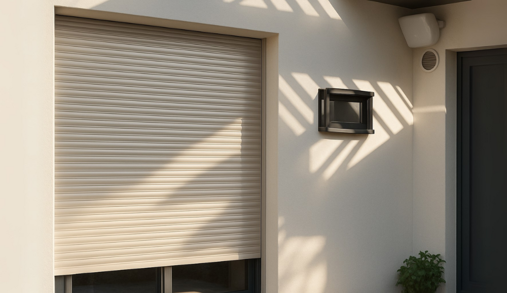 installation embout volet.