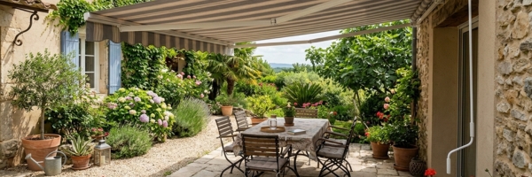 manivelle store banne